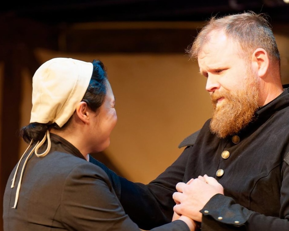 Jarom Brown in The Book of Will production